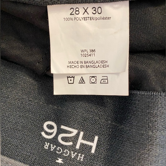 Men’s 28x30 Gray Dress Pants Haggar H26 - Picture 3 of 4